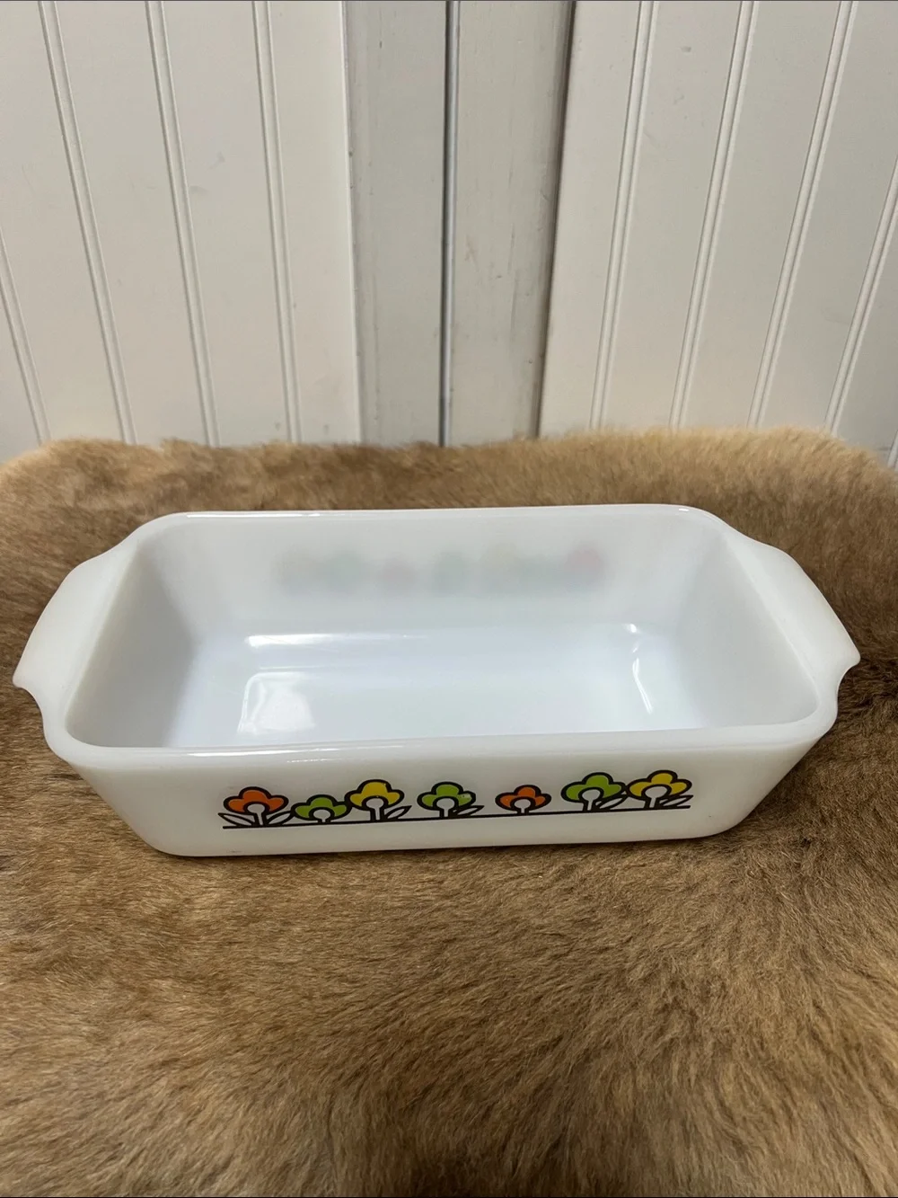 Fire King Summerfield 441 Dish Vintage Anchor Hocking 1 Quart USA Ovenware